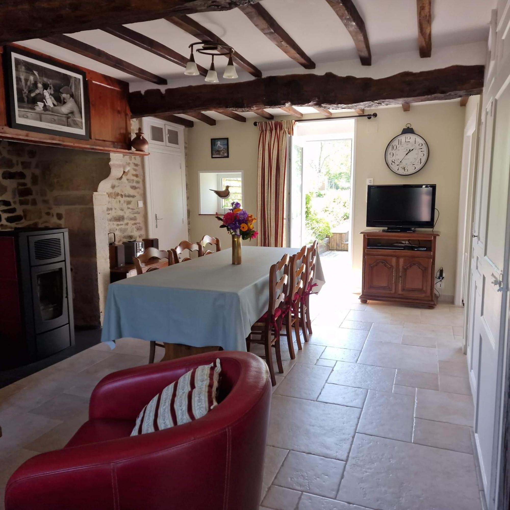 Villa Le Dy En Fleurs Saint-Maurice-en-Cotentin Exterior foto